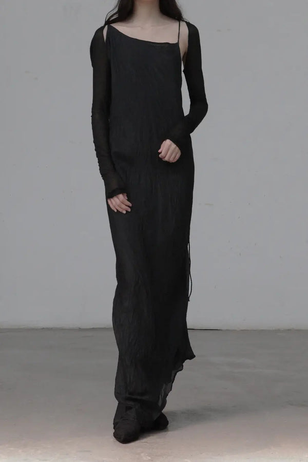 Marc Le Bihan Slip Dress 2170 France MLB-2170-NOIR